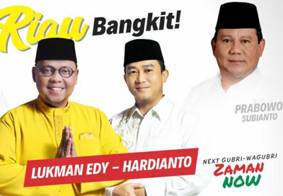  Prabowo Instruksikan Kader Gerindra Riau Menangkan LE-Hardianto